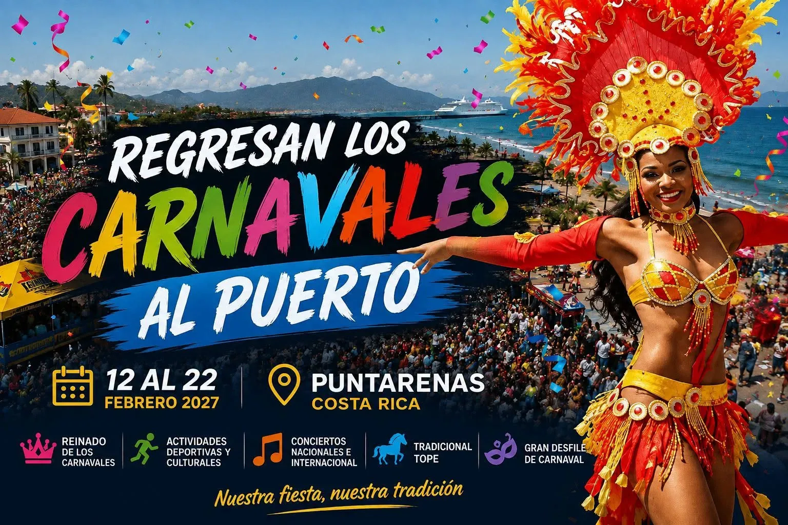 Carnavales de Puntarenas 2027