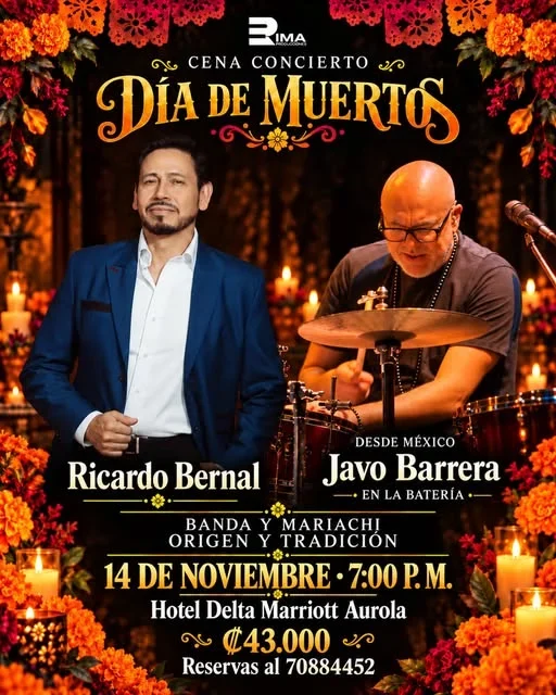Cena Concierto Día de Muertos