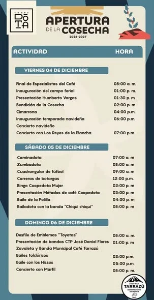 Apertura de la Cosecha 2026-2027