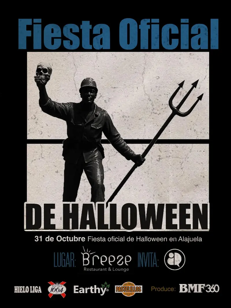 Que hacer hoy en Costa Rica: La fiesta más esperada de Halloween llega a Alajuela con dos stages, tres artistas y una noche llena de música y energía.