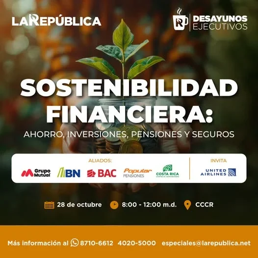 Sostenibilidad financiera: ahorro, inversiones, pensiones y seguros