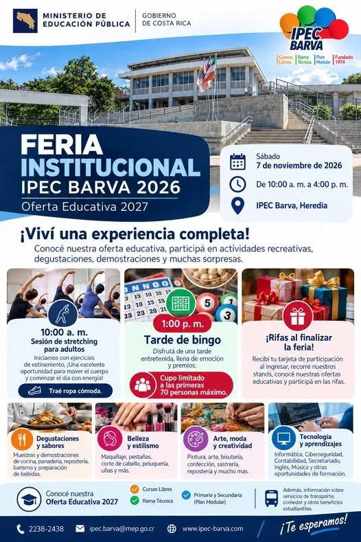 Feria Institucional IPEC Barva 2026