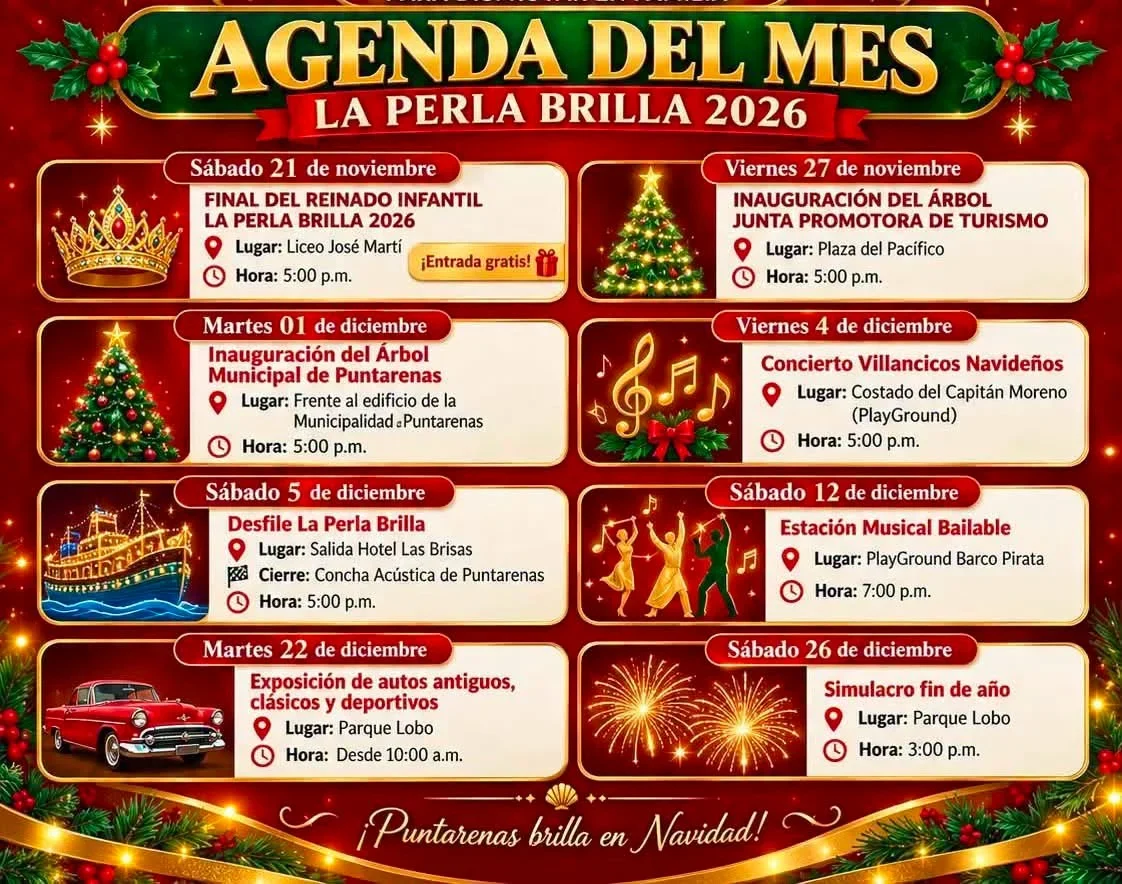Agenda del Mes La Perla Brilla 2026