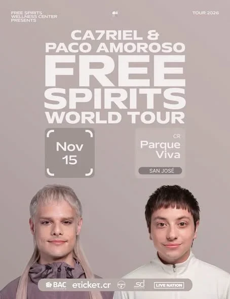 CA7RIEL & Paco Amoroso FREE SPIRITS WORLD TOUR