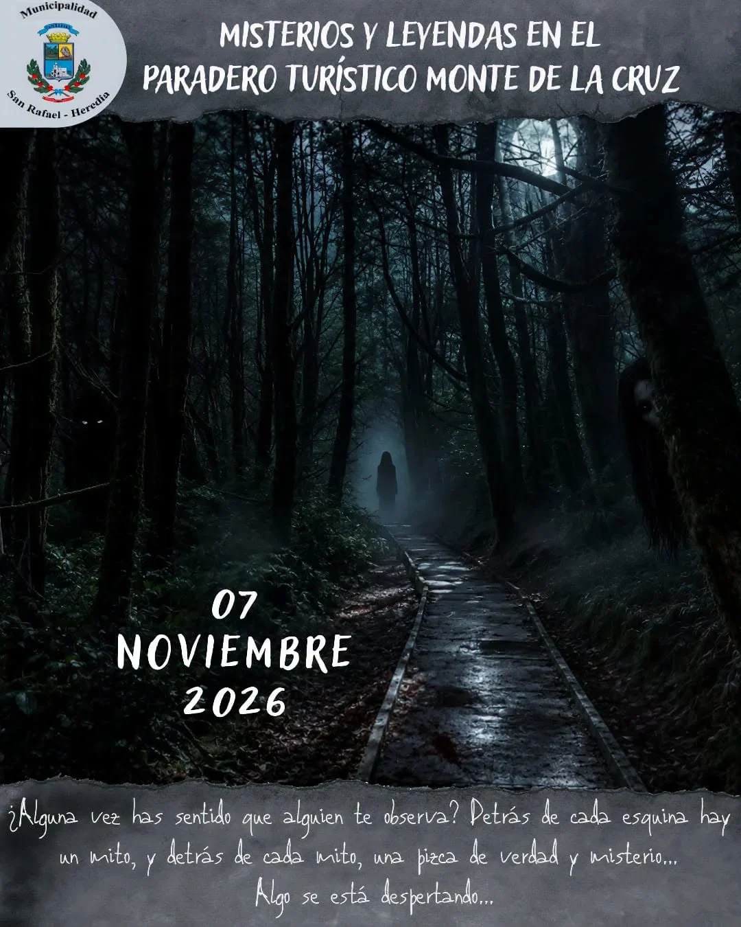 Misterios y Leyendas en el Paradero Turístico Monte de la Cruz