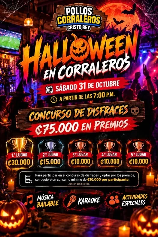 Halloween en Corraleros