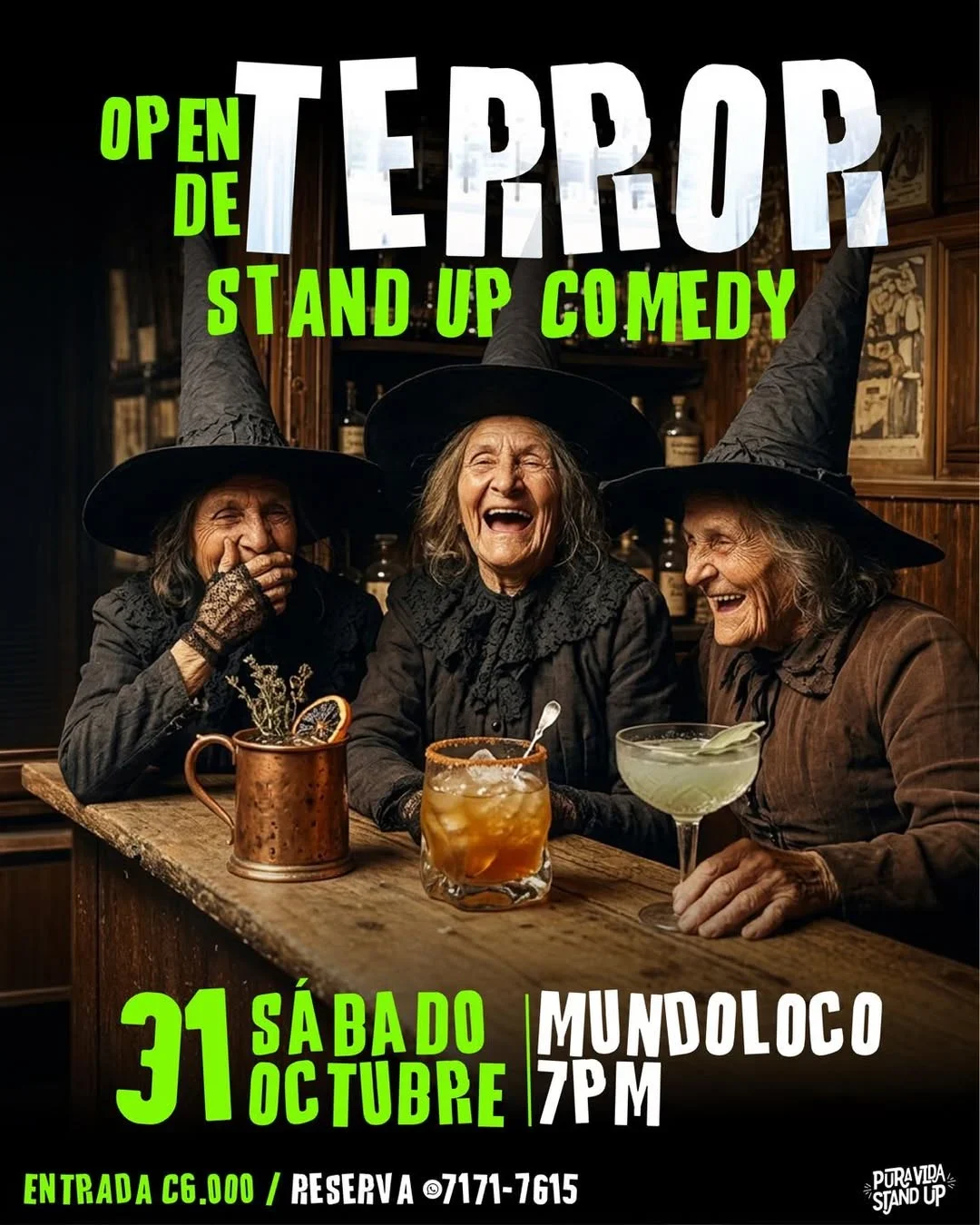OPEN DE TERROR – STAND UP COMEDY
