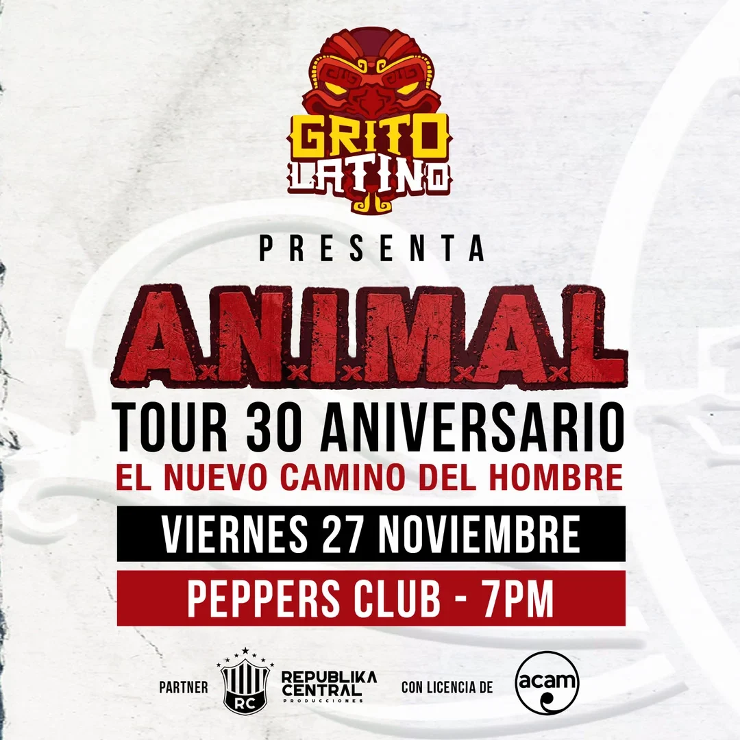 A.N.I.M.A.L. TOUR 30 ANIVERSARIO – EL NUEVO CAMINO DEL HOMBRE
