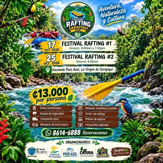 FESTIVAL DE RAFTING SARAPIQUÍ 2026