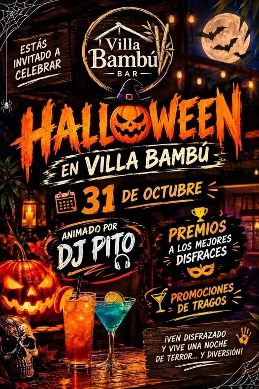 Halloween en Villa Bambú