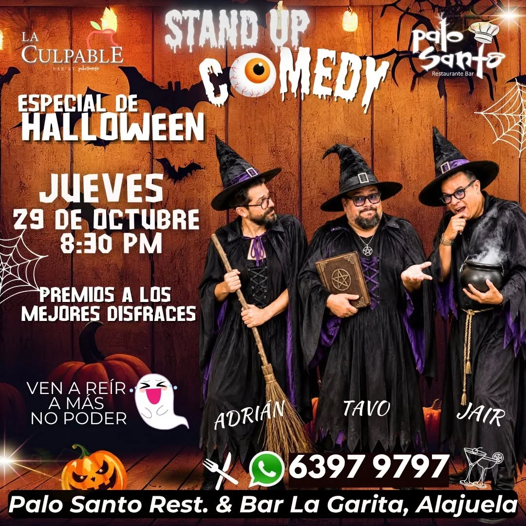 Noche de Fiesta de Halloween Palo Santo Rest. & Bar