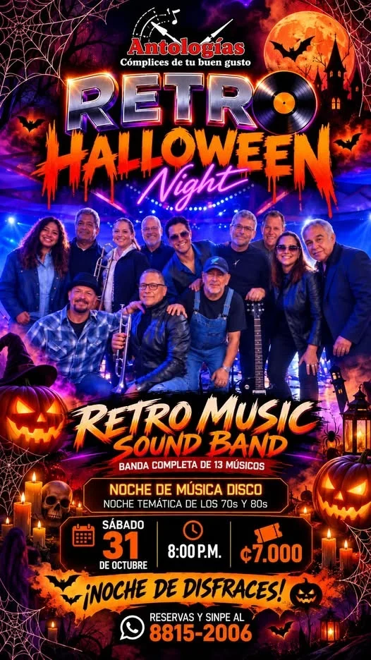 Retro Halloween Night